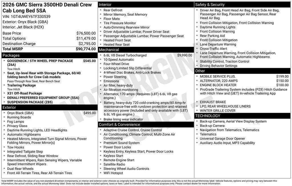 gmc sierra 3500hd 2026 1GT4UWEY6TF330539 image gmc sierra 3500hd 2026 1GT4UWEY6TF330539 image